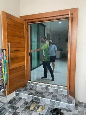 ร้านมุ้งลวด บริการติดตั้งมุ้งลวด มุ้งจีบ มุ้งกันแมว งานคุณภาพ รูปที่ 3